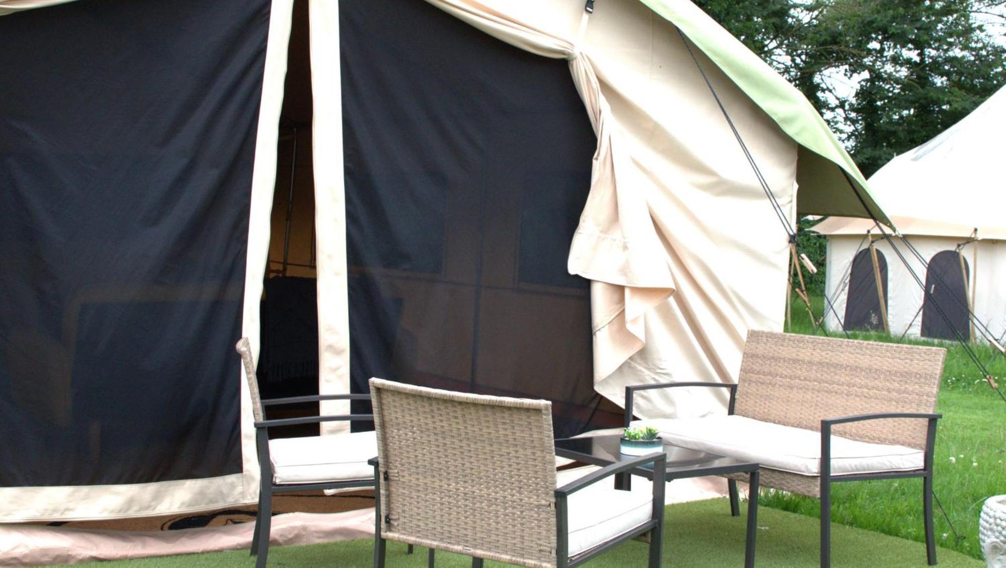 Bell Tent Village Ноттингем Экстерьер фото